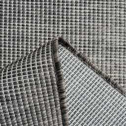 Slate Grey Soft Plastic Value Indoor Outdoor Area Rug - Slate Grey / 170 x 117cm - thumbnail 4