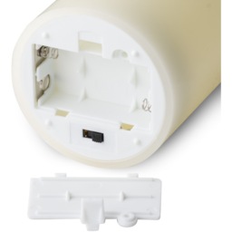 Luxer Collection Natural Glow 3.5 x 9 LED Ivory Candle - Ivory - thumbnail 3