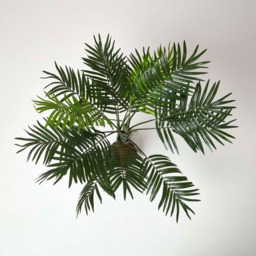 Homescapes Green Mini Palm Tree Artificial Plant with Pot, 100 cm - Green - thumbnail 3