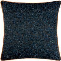 Galaxy Chenille Piped Cushion 50 x 50cm - Navy / Polyester - thumbnail 1