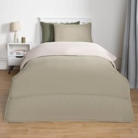 Coverless 10.5 Tog Soft Duvet Set - Sage / 15cm / Single - image 1
