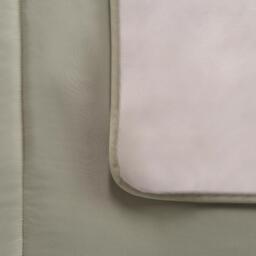 Coverless 10.5 Tog Soft Duvet Set - Sage / 15cm / Single - thumbnail 3