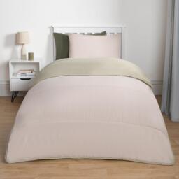 Coverless 10.5 Tog Soft Duvet Set - Sage / 15cm / Single - thumbnail 4