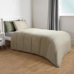 Coverless 10.5 Tog Soft Duvet Set - Sage / 15cm / Single - thumbnail 2