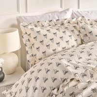 OHS Ditsy Cherry Duvet Set - Monochrome / King / 1kg