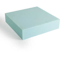 High Density Upholstery Foam Chair Seating Replacement Sofa  - Teal / 80in / 30in / 1in - thumbnail 2