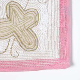 Cotton Tufted Pink Butterfly Children Rug - Pink - thumbnail 4