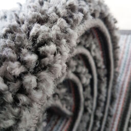 Myshaggy Circle Collection Rug  - Dark Grey - thumbnail 5