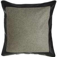 Bosie Hampstead Grey And Black Suqare Cushion - Black & Grey