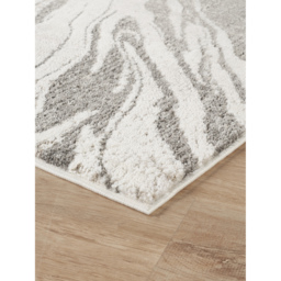 Mabel Modern Contemporary Living Room Area Rug  Abstract Design - Stone / 230cm - thumbnail 4