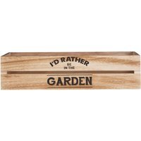 Naresso Natural Wood Planter and Herb Crate - Natural