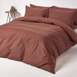200 Thread Count Egyptian Cotton Extra Deep Fitted Sheet - Chocolate / Single - thumbnail 3