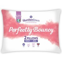 Slumberdown Perfectly Bouncy Pillow Pair - White - image 1