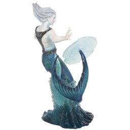 Water Elemental Wizard Figurine Anne Stokes Collectible - Blue - thumbnail 5