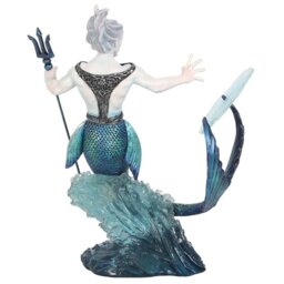 Water Elemental Wizard Figurine Anne Stokes Collectible - Blue - thumbnail 4
