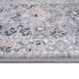 Modern Maestro Traditional Vintage Area Rug - Grey/Pink / 67x300cm - thumbnail 5