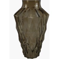 Premium Luxury Glass Vase - Brown / 30cm / 20cm