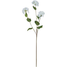 Viburnum Opulus Faux Botanical for Nature Inspired Decor - White - thumbnail 2