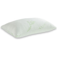 Memory Foam Bamboo Pillow - 1 pack - White - image 1