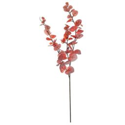 Artificial Autumn Eucalyptus Foliage Stem 100cm - Red - thumbnail 2