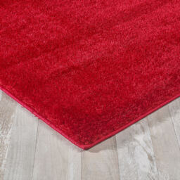 Super Soft Fluffy Thick Pile Shimmer Shaggy Area Rugs - Burgundy / Medium / 3.9kg - thumbnail 2