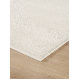 Hamilton Modern Sheen Area Rug - Abstract Motif Geometric Lines Design Rug - Cream / 170cm - thumbnail 4