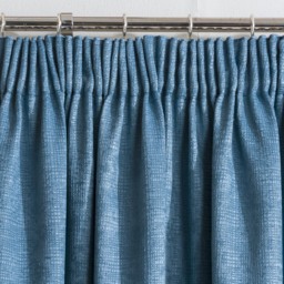 Matrix Tape-Top Thermal Noise Reducing Dim Out Curtains - Teal / 229cm / 117cm - thumbnail 5