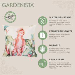 Cockatoo Printed Garden Scatter Cushion Covers - Cockatoo  / Cockatoo / 1 - thumbnail 3