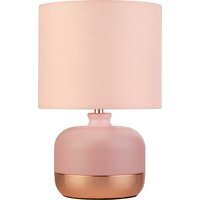 Matt Pink Copper Table Lamp - Pink