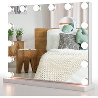 Lighted Vanity Mirror - White