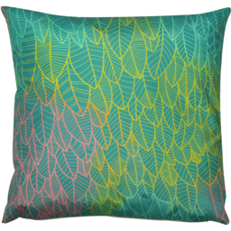 Hummingbird Blooms Outdoor Cushion Cover - Blue - thumbnail 2