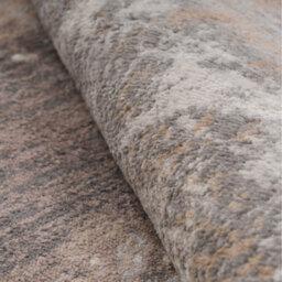 Abstract Distressed Living Area Rug - Greige / 170 x 120cm - thumbnail 4