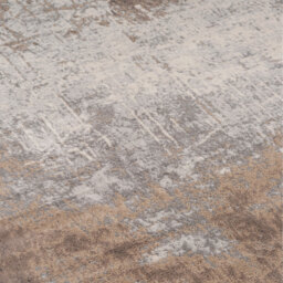 Abstract Distressed Living Area Rug - Greige / 170 x 120cm - thumbnail 5