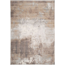 Abstract Distressed Living Area Rug - Greige / 170 x 120cm - thumbnail 2