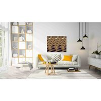Graphic Art on Canvas - Yellow / 31cm / 46cm - image 1