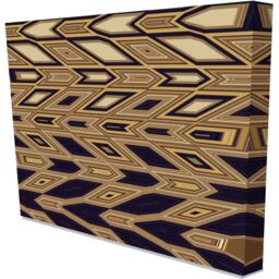 Graphic Art on Canvas - Yellow / 31cm / 46cm - thumbnail 2