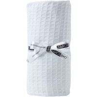Organic Cotton Waffle Blanket - White / 230cm / 230 x 230 cm - thumbnail 1