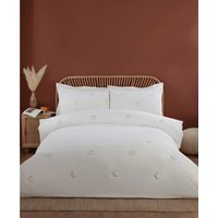 Pumpkin Duvet Cover and Pillowcase Set - White / Superking