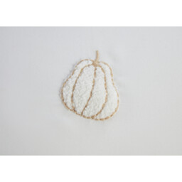 Pumpkin Duvet Cover and Pillowcase Set - White / Superking - thumbnail 3