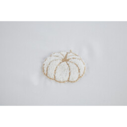 Pumpkin Duvet Cover and Pillowcase Set - White / Superking - thumbnail 4