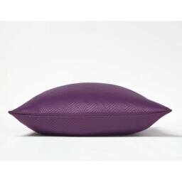 Herringbone Chevron Cushion Cover - Aubergine - thumbnail 3