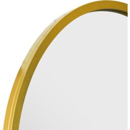 MirrorOutlet Arcus - Gold Framed Arched Leaner Wall Mirror 160CM X 80CM - Gold - thumbnail 4
