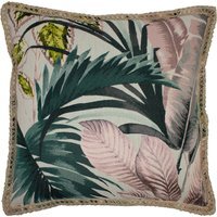Amazonia Tropical Cushion - Pink / Feather - image 1