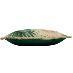 Amazonia Tropical Cushion - Pink / Feather - thumbnail 3