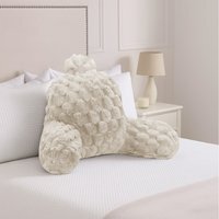 Comforting Back Support Chunky Popcorn Back Cushion - Cream