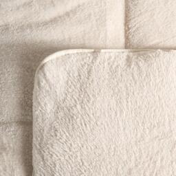 Coverless 10.5 Tog Teddy Duvet Set - Cream / Double - thumbnail 4