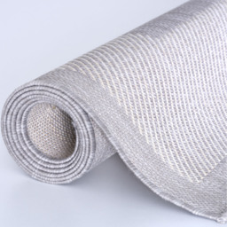 Ecology Collection Bordered Outdoor Rug - Grey / 140cm - thumbnail 4