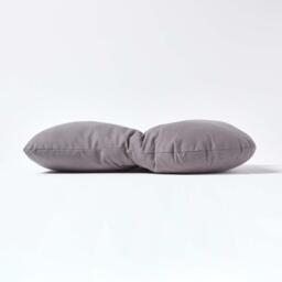 Cotton Back Support Cushion - Grey - thumbnail 4