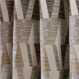 Indiana Geo Jacquard Curtain - Multicolour / 168cm / 137cm - thumbnail 4