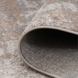 Distressed Abstract Design Living Area Rug - Beige / 170 x 120cm - thumbnail 3